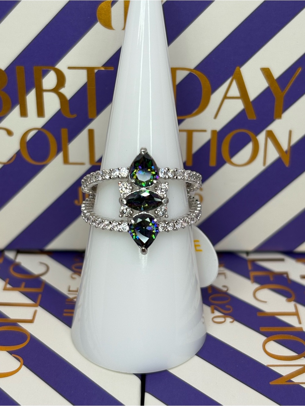Bomb Party June Reflections Ring